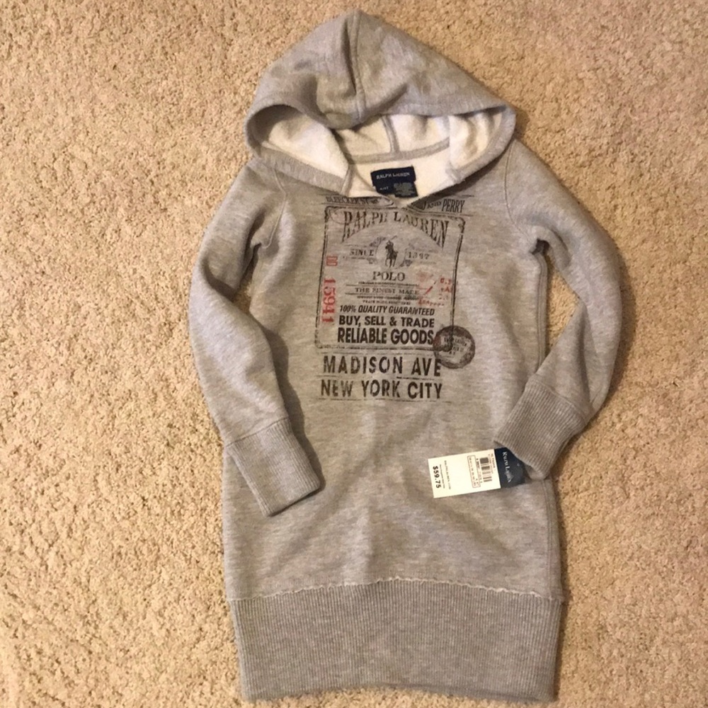 🔥⚡️BOGO SALE⚡️🔥 Ralph Lauren Hoodie LS dress